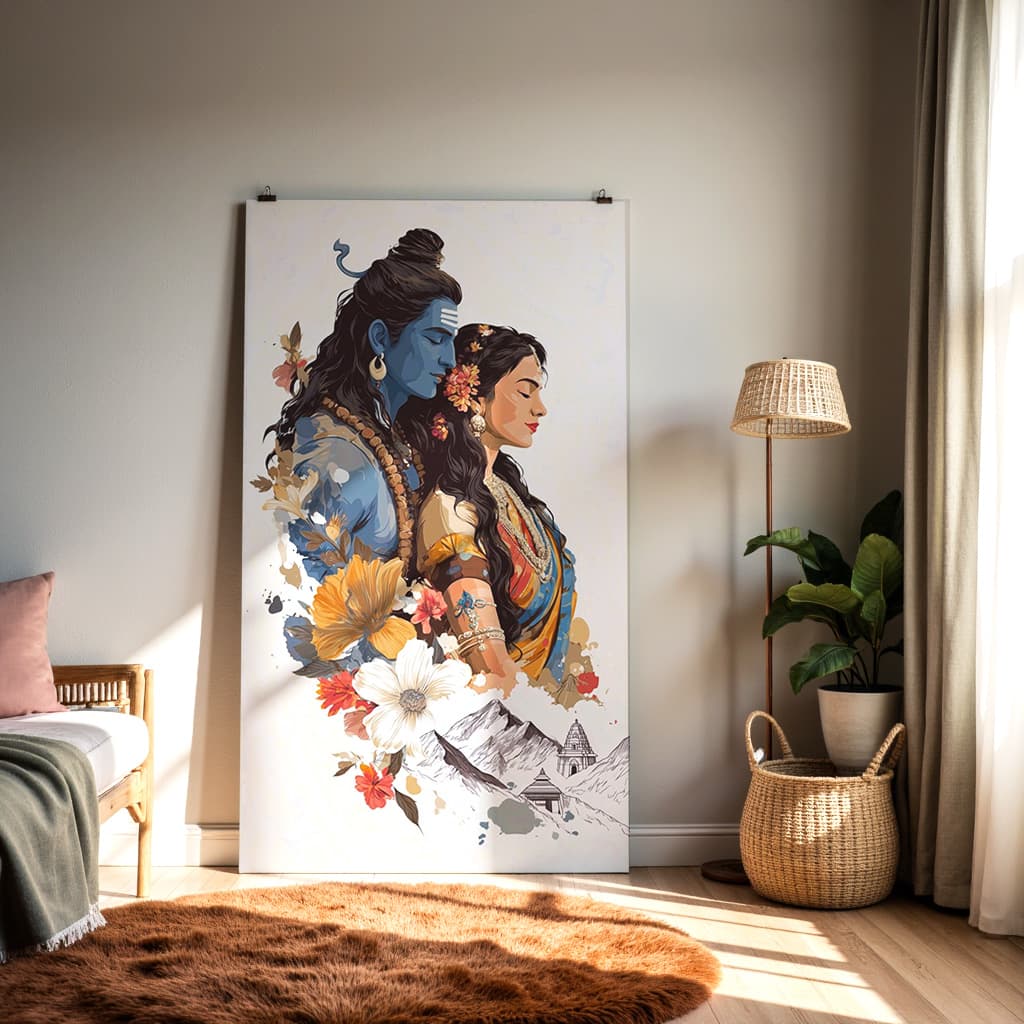 Shiva & Shakti — Eternal Union — alternate view
