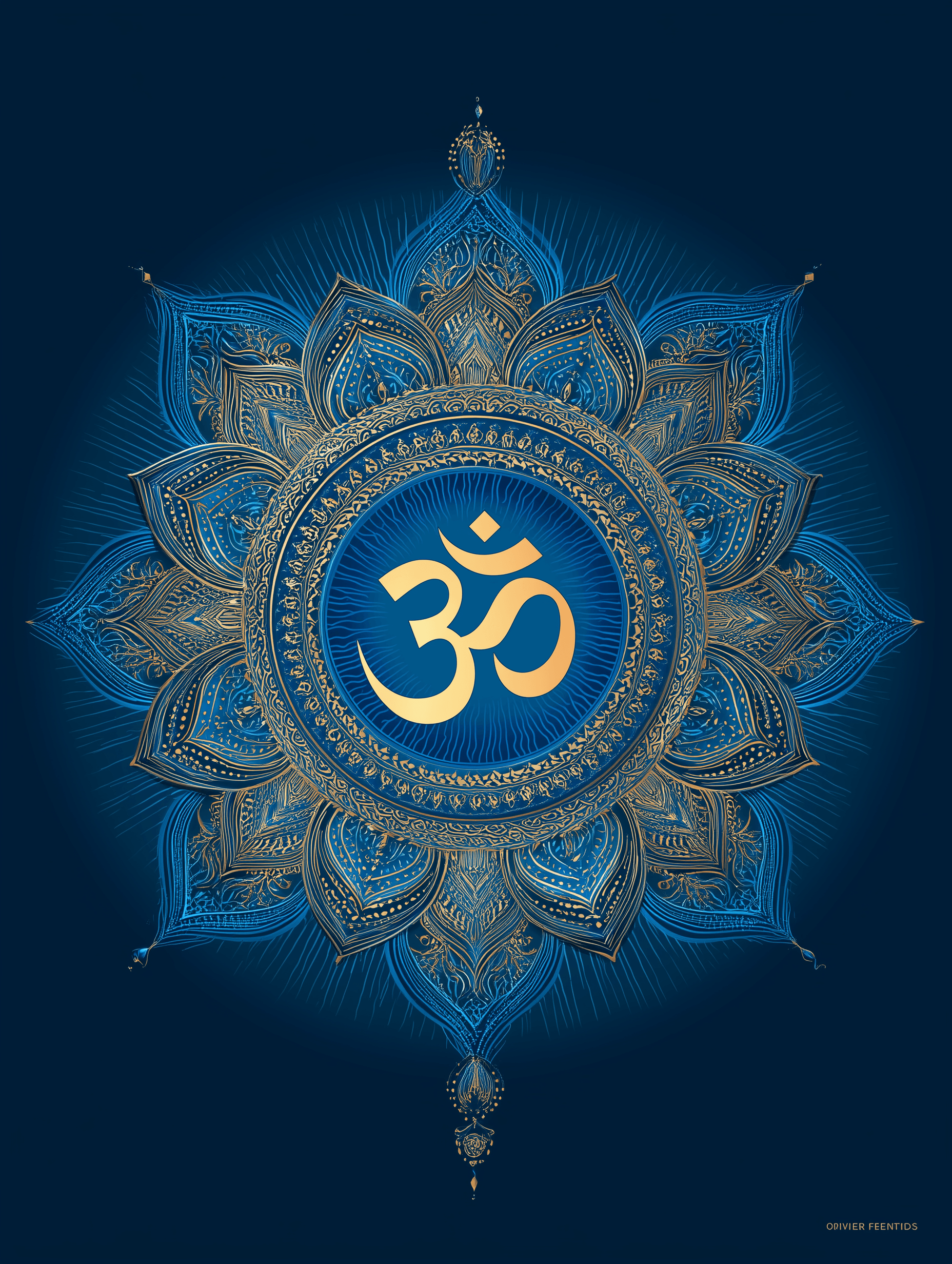 Om Lotus Mandala